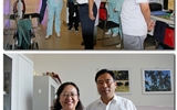 兰州大学党委副书记、纪委书记钟福国一行前来我院慰问教师代表