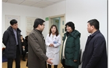 国家卫生计生委财务司副巡视员王明霞前来我院进行调研